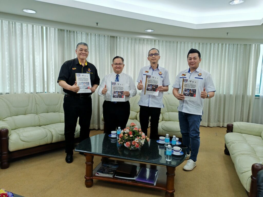 Yayasan Pengguna Negara Malaysia, Wilayah Sarawak had made a “Courtesy Call”...
